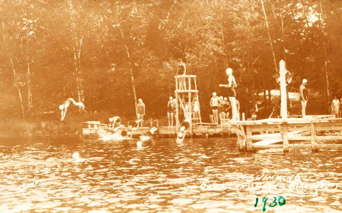 Camp Innisfree - Vintage Postcard (newer photo)